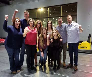 BA Team at Whirley Ball